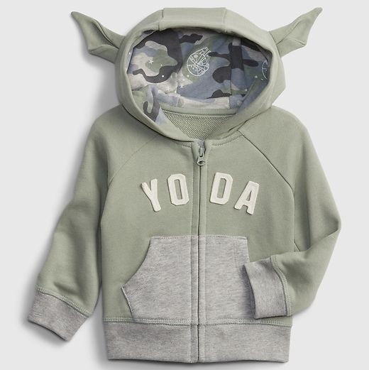 Hoodie Baby Yoda Costume