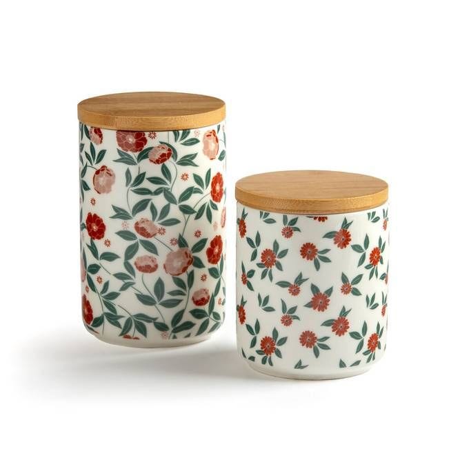 Set of 2 Louma Storage Jars