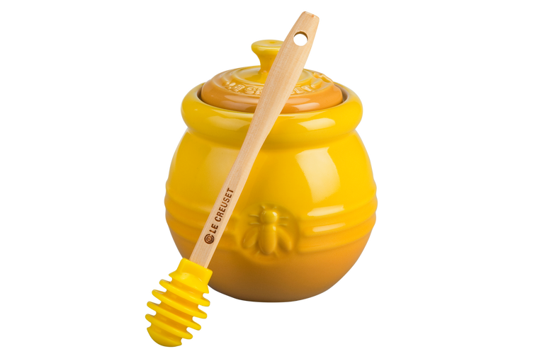Stoneware Honey Pot with Dipper