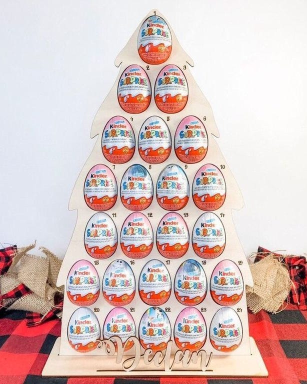 Kinder Surprise Calendar 