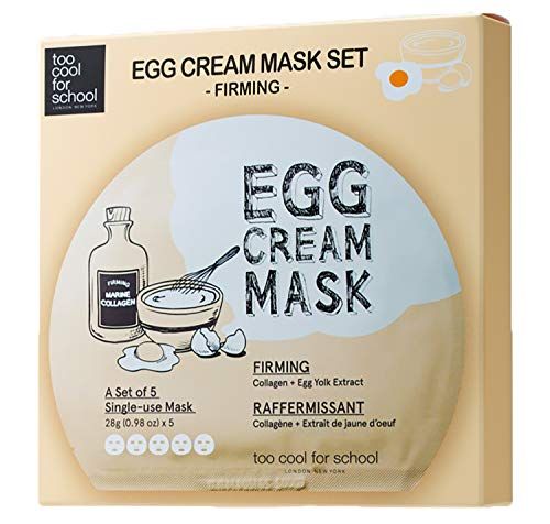 Egg Cream Mask Firming (set di 5 maschere)