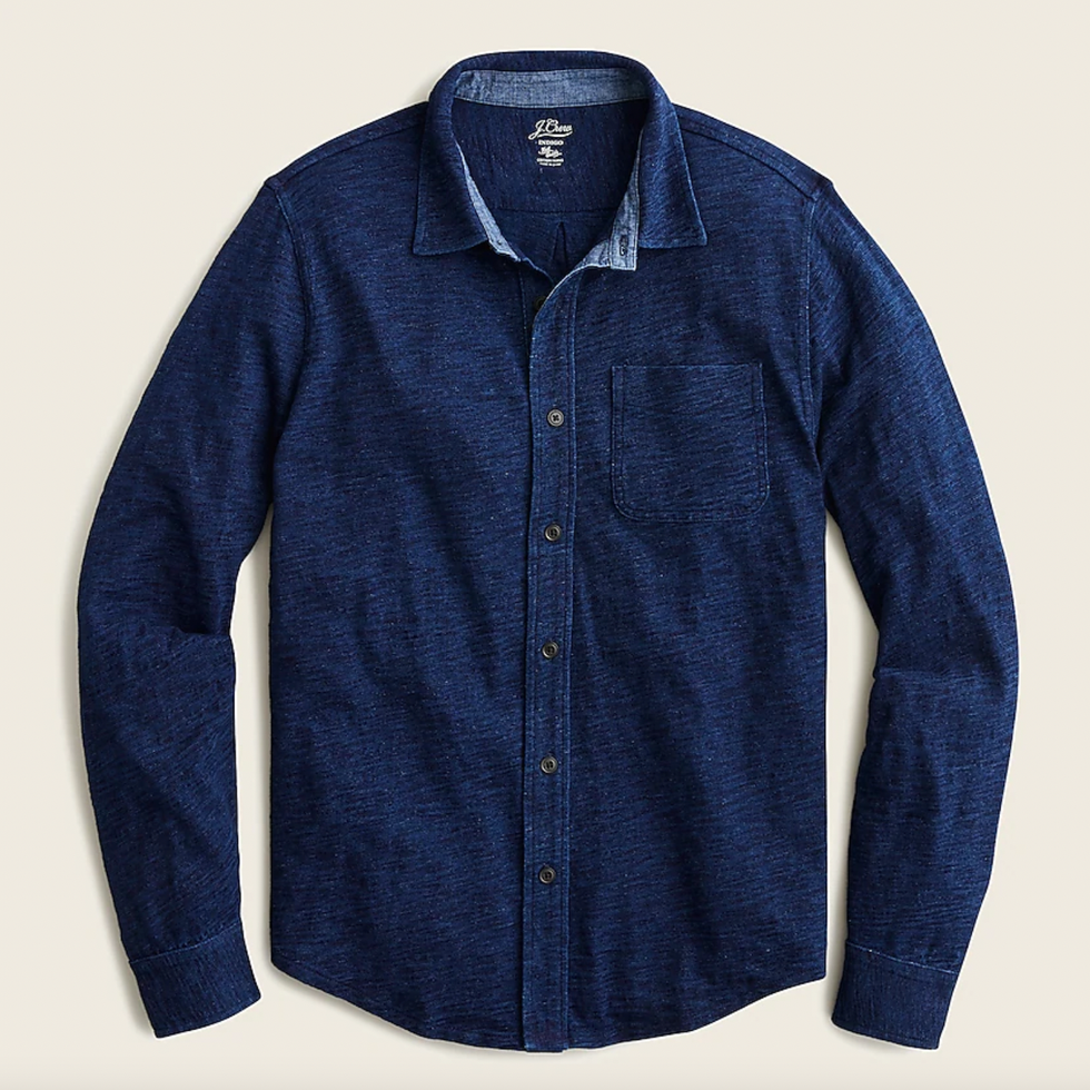 Indigo-Dyed Harbor Shirt