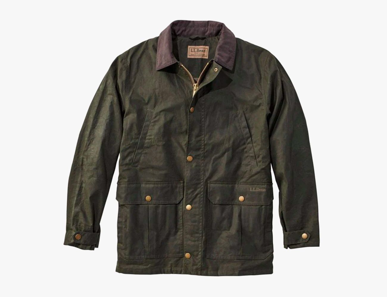 waxed canvas hunting jacket