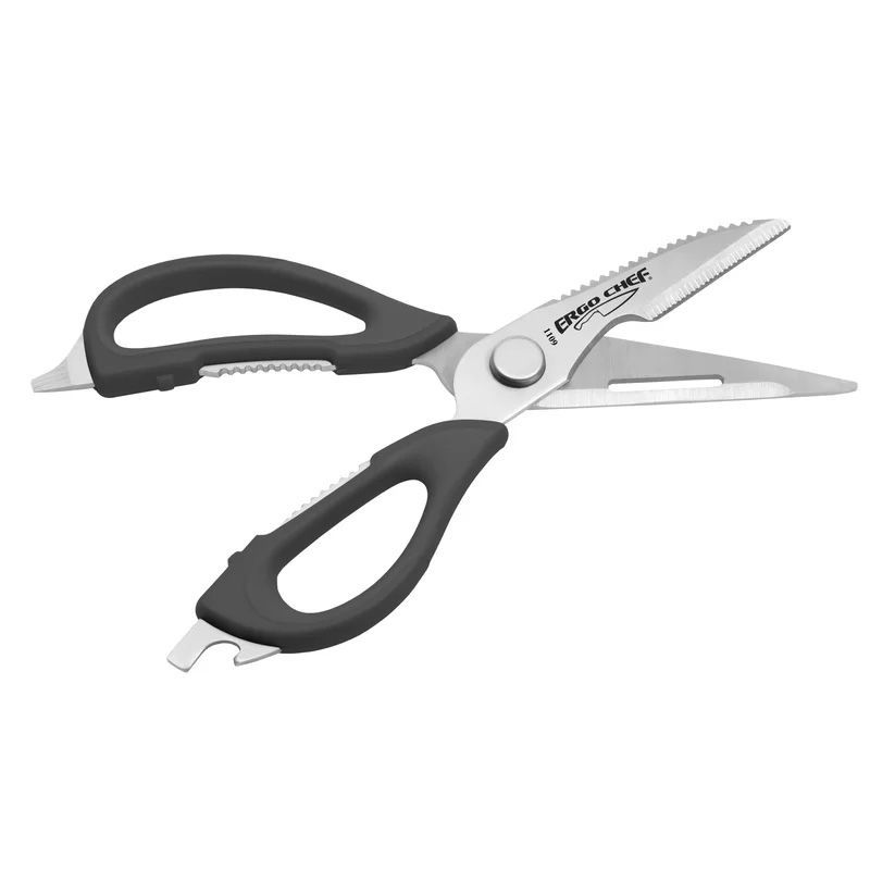 Ergo Chef Pro Series Multi Function Kitchen Scissors with Magnetic Holder