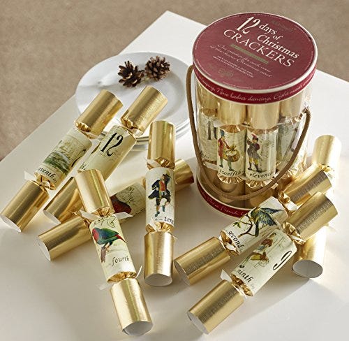 Robin Reed Twelve Days of Christmas Crackers