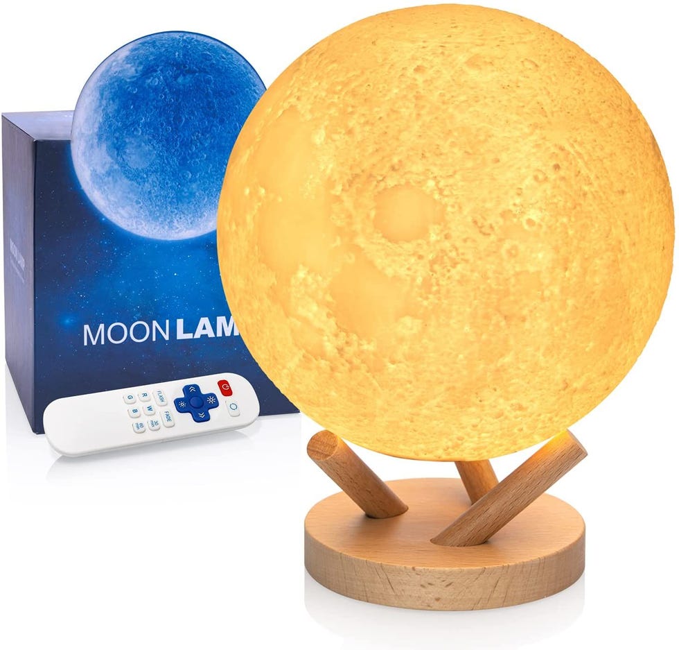 Sliding Control Moon Lamp