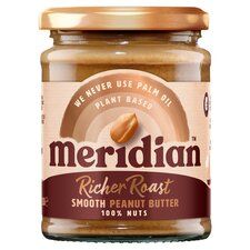 Meridian Richer Roast Smooth Peanut Butter 280G