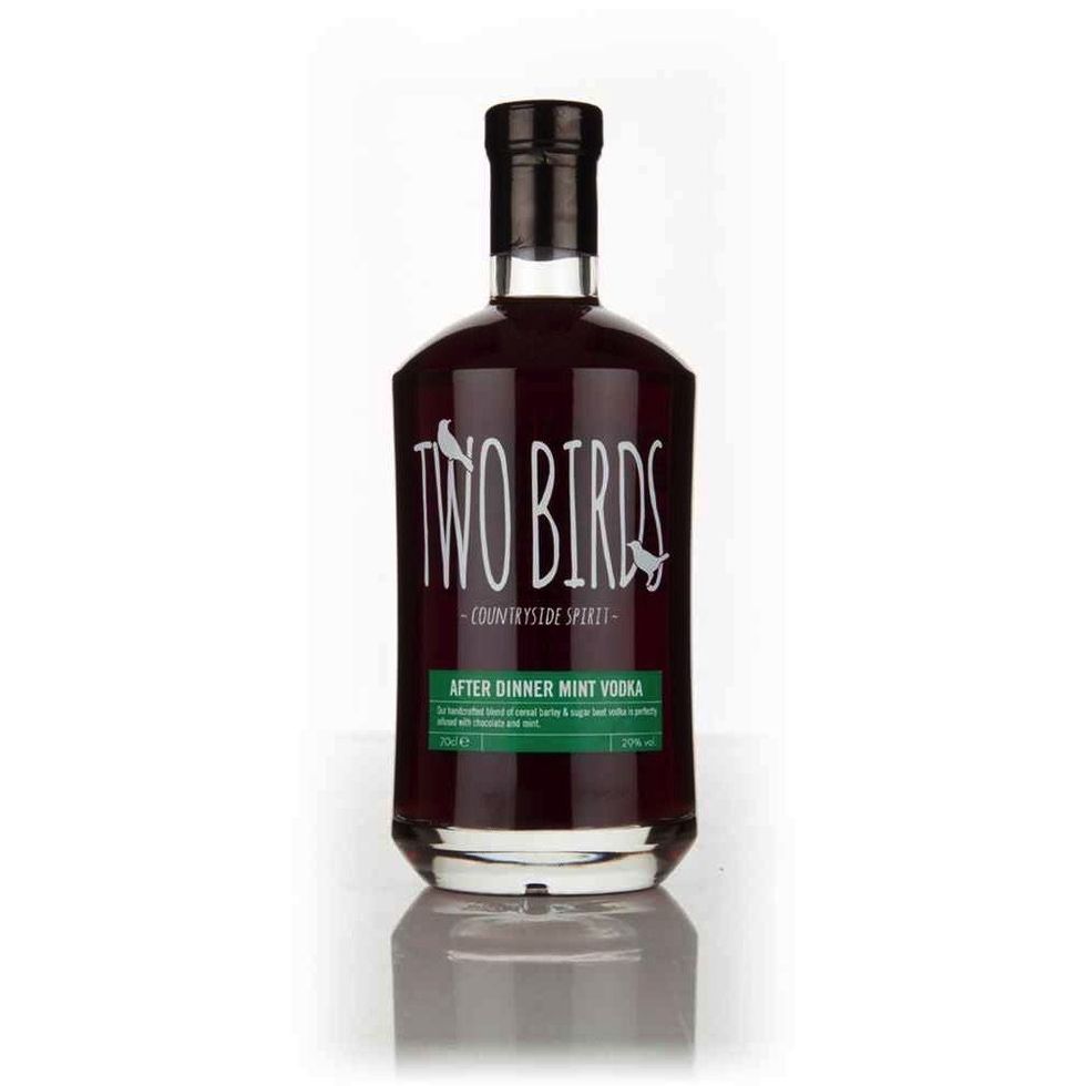 Two Birds After Dinner Mint Vodka 70cl, 29% ABV