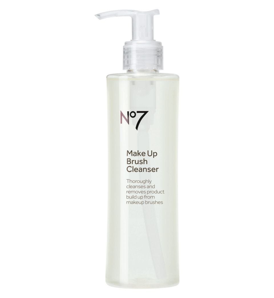 Makeup brush cleanser