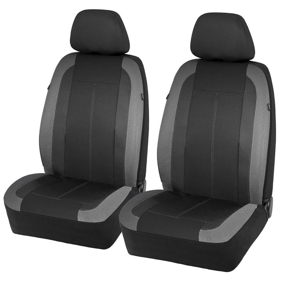 1 Pcs Soft Wear-Resistant PU Leather Universal Car Front Seat