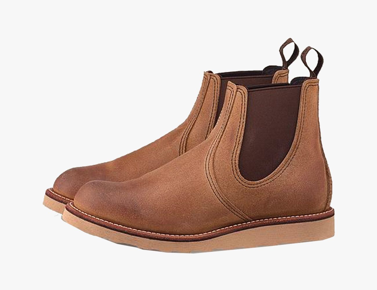 red wing wedge sole pull on