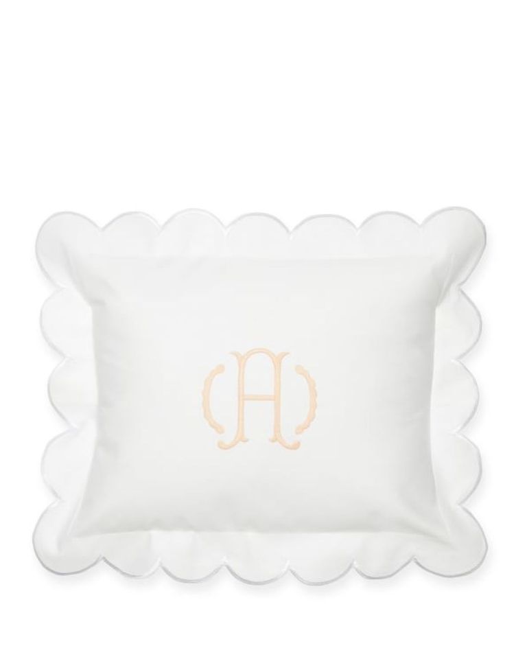 Boudoir Scalloped Pillow