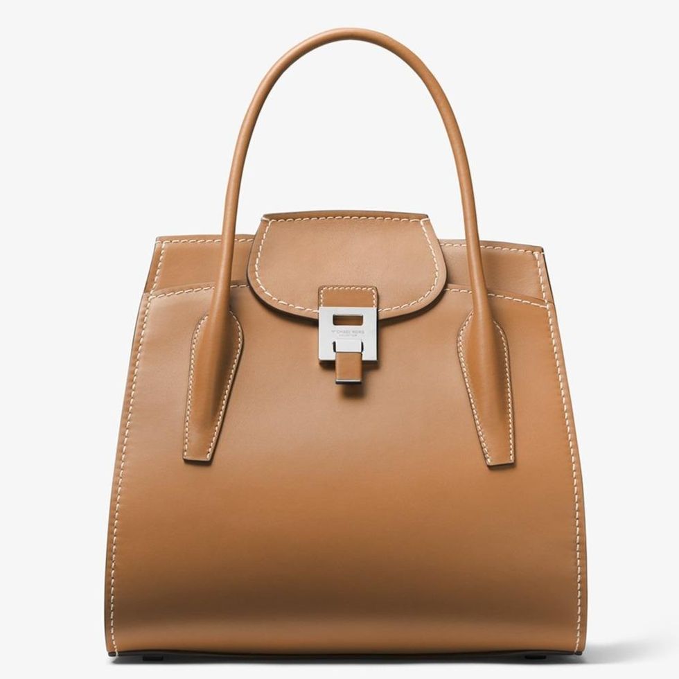 007 Bond Bancroft Satchel in Smooth Calf Leather