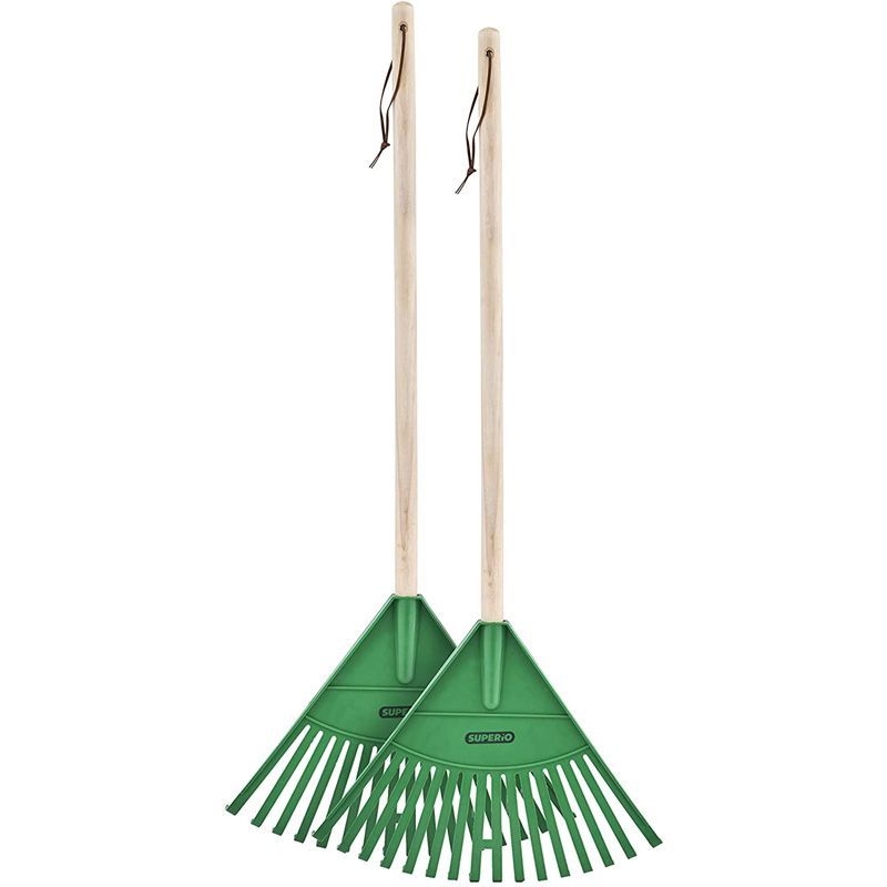 INFLATION 72 Inch Leaf Rake for Yard Metal Rake for Garden Lawn,11 Tines Heavy Duty Yard Rake with Adjustable Handle for Leaves 