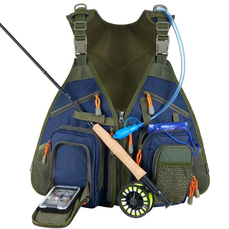 Piscifun Fly Fishing Backpack with Water Bladder