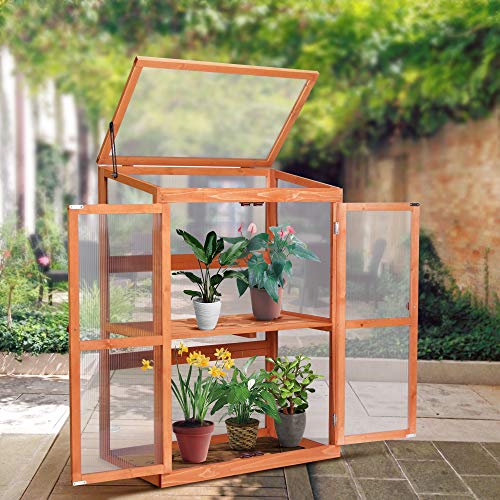 wooden cabinet greenhouse 