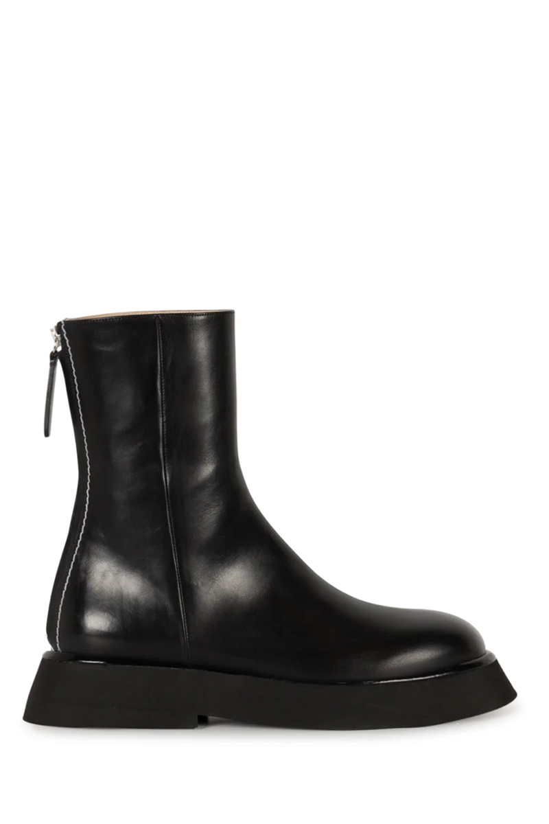 Rosa Leather Ankle Boots