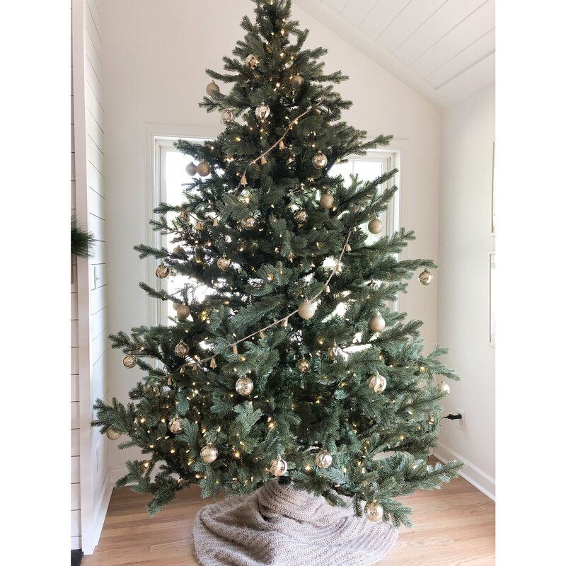 Foxtail 7.5-Foot Pine Artificial Christmas Tree 
