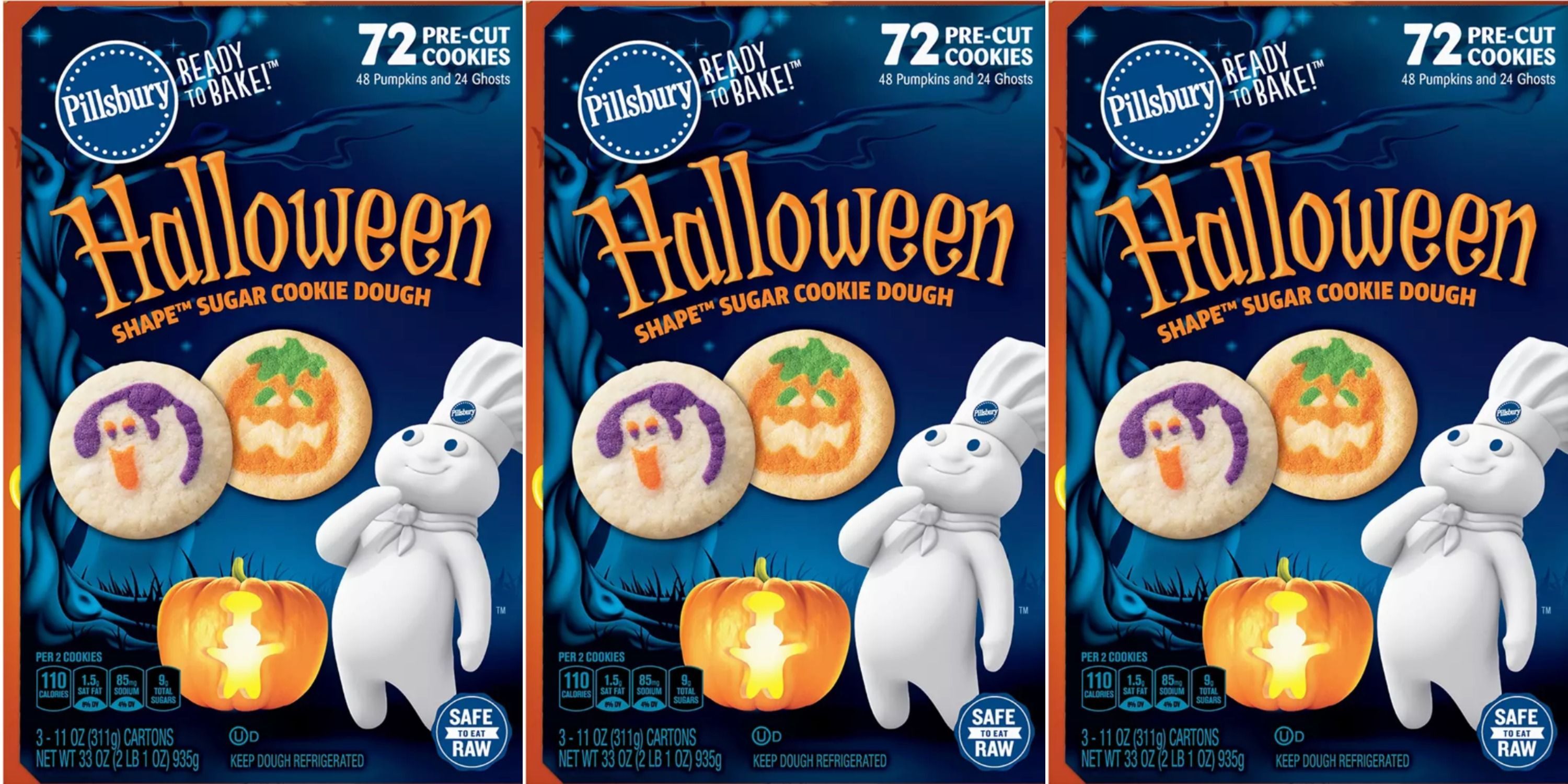 Pillsbury Is Selling A 72-Pack Of Pillsbury Halloween Sugar Cookies