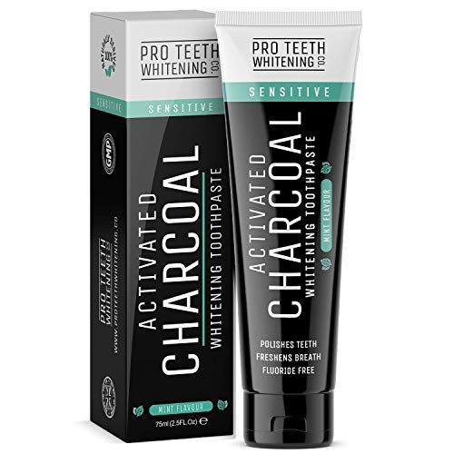 Activated Charcoal Teeth Whitening Toothpaste by Pro Teeth Whitening Co.
