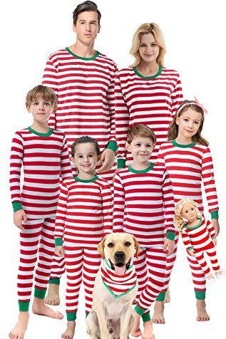 Striped Christmas Pajamas