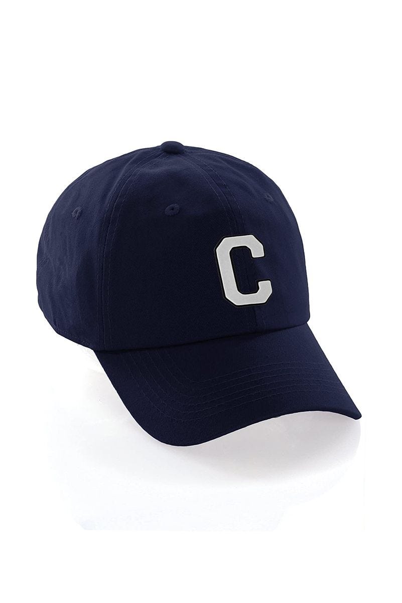 Customized Letter Initial Baseball Hat