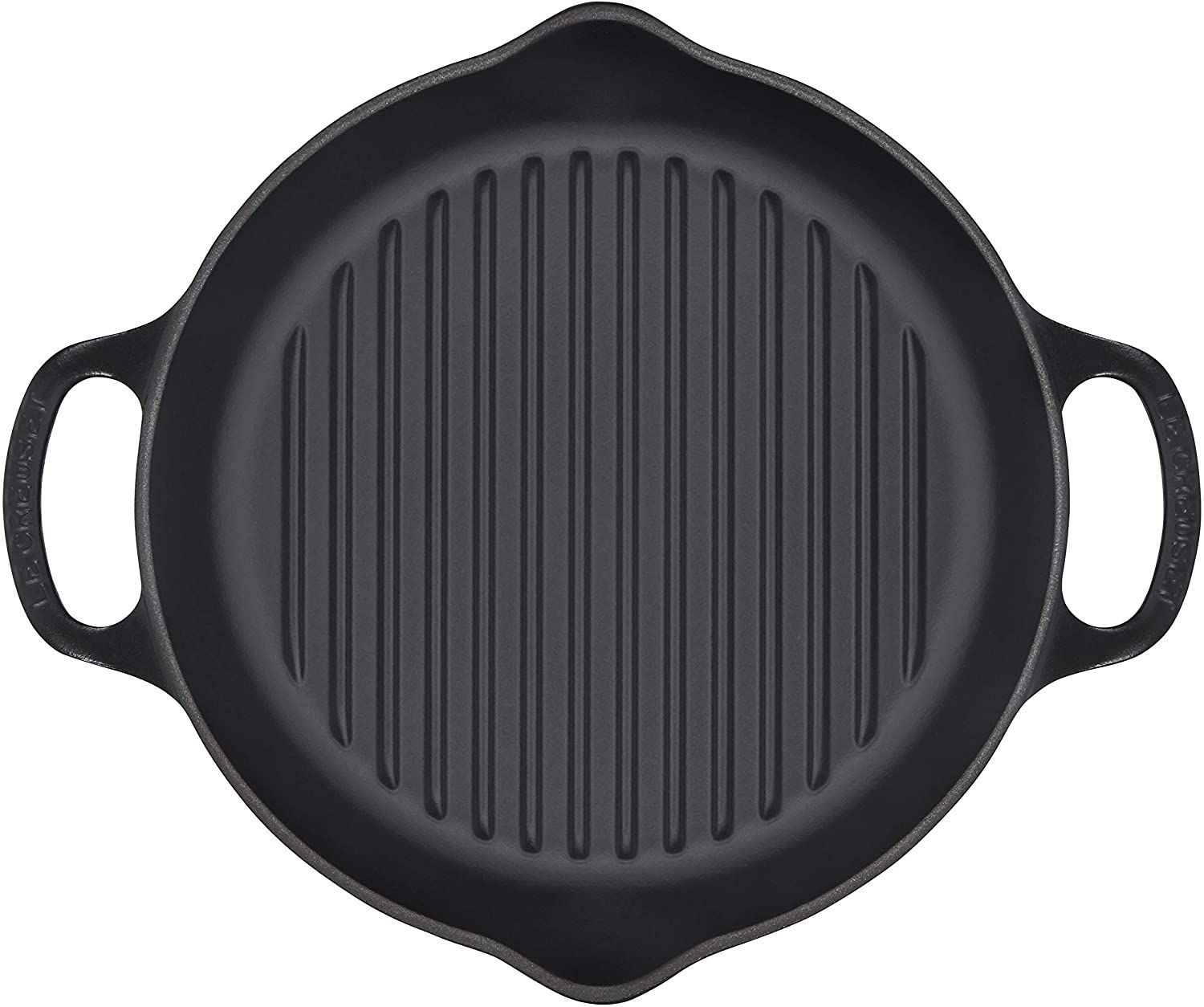 Le Creuset Enameled Cast Iron Signature Deep Round Grill, 9.75"