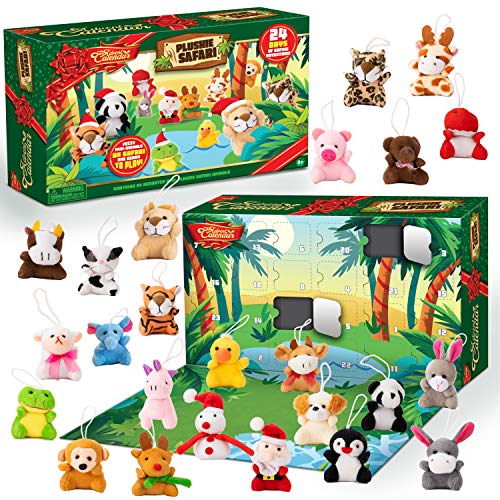 Mini Animal Plush Advent Calendar
