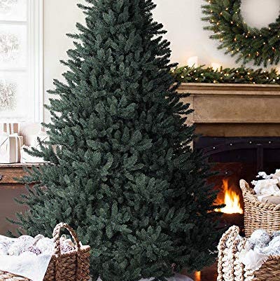 6.5' Unlit Artificial Blue Spruce Tree