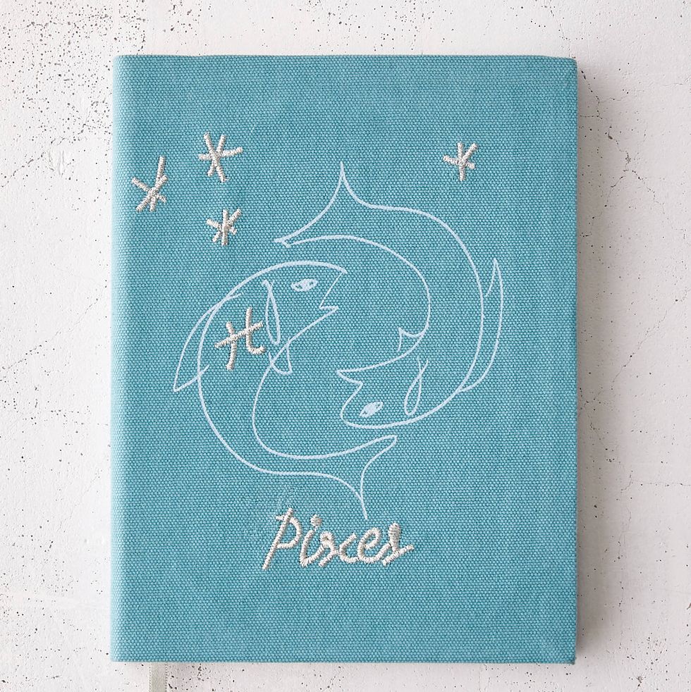 Zodiac Embroidered Journal