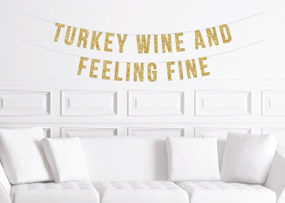 Fun Thanksgiving Banner