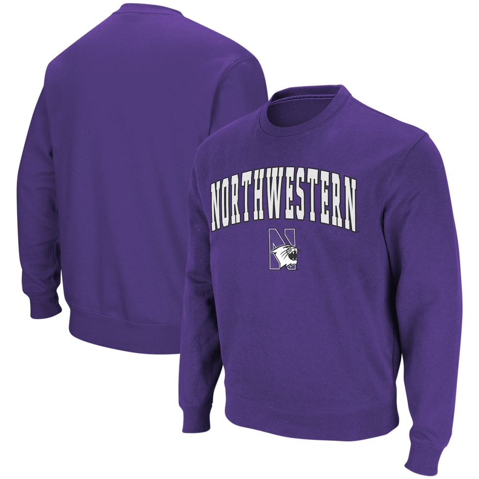 Northwestern Wildcats Crew Neck Sweatshirt