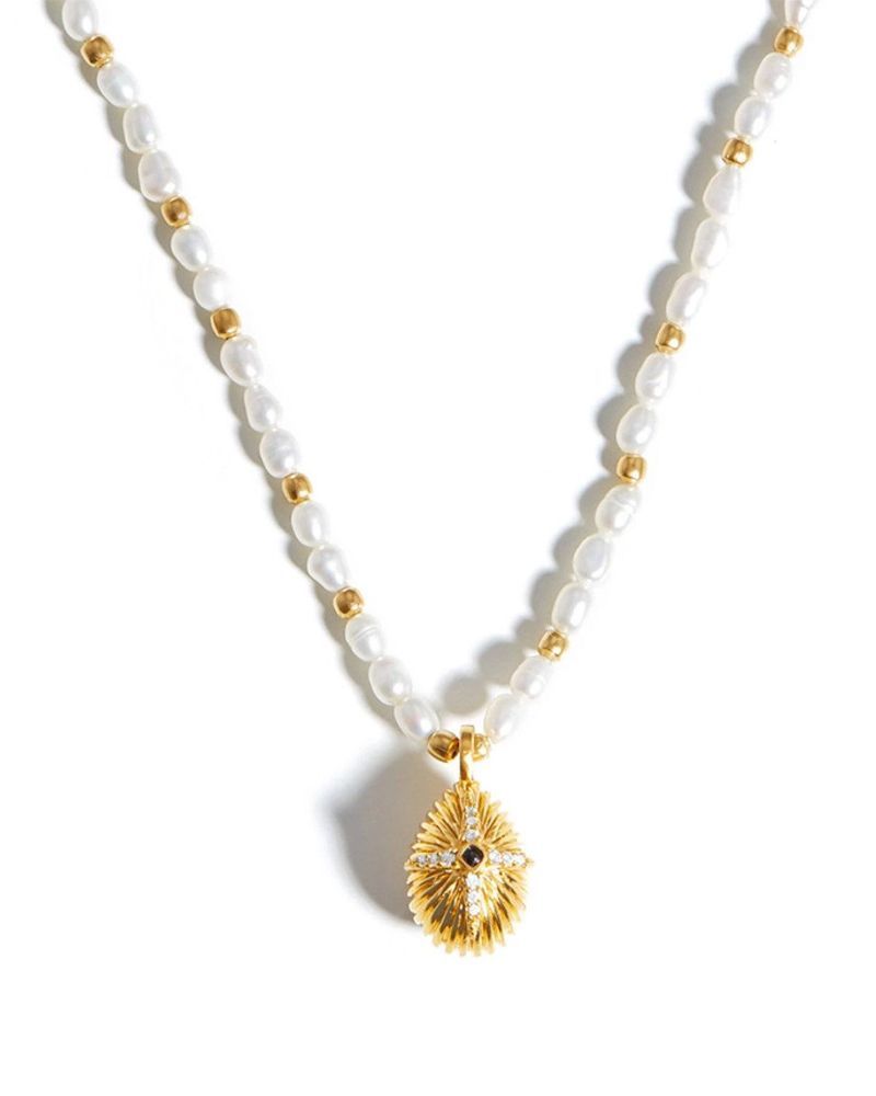 【MISSOMA】HARRIS REED ノース スター パール ネックレス Missoma x Harris Reed jewellery collection had 25,000 on its