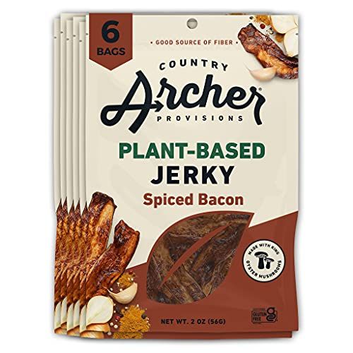 Spiced Bacon Plant Based Jerky