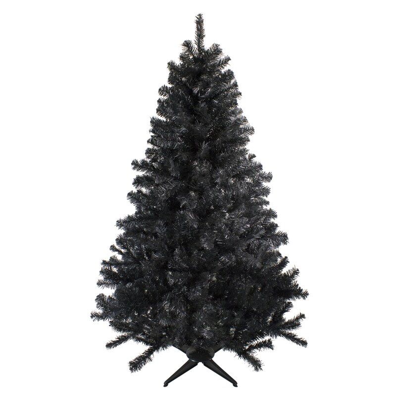 6' Unlit Black Colorado Spruce Tree