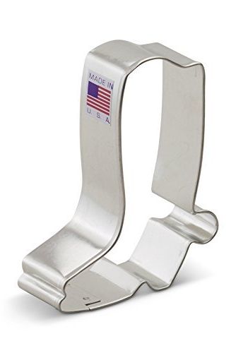 Number 5 Cookie Cutter - Stainless Steel, 11 x 8