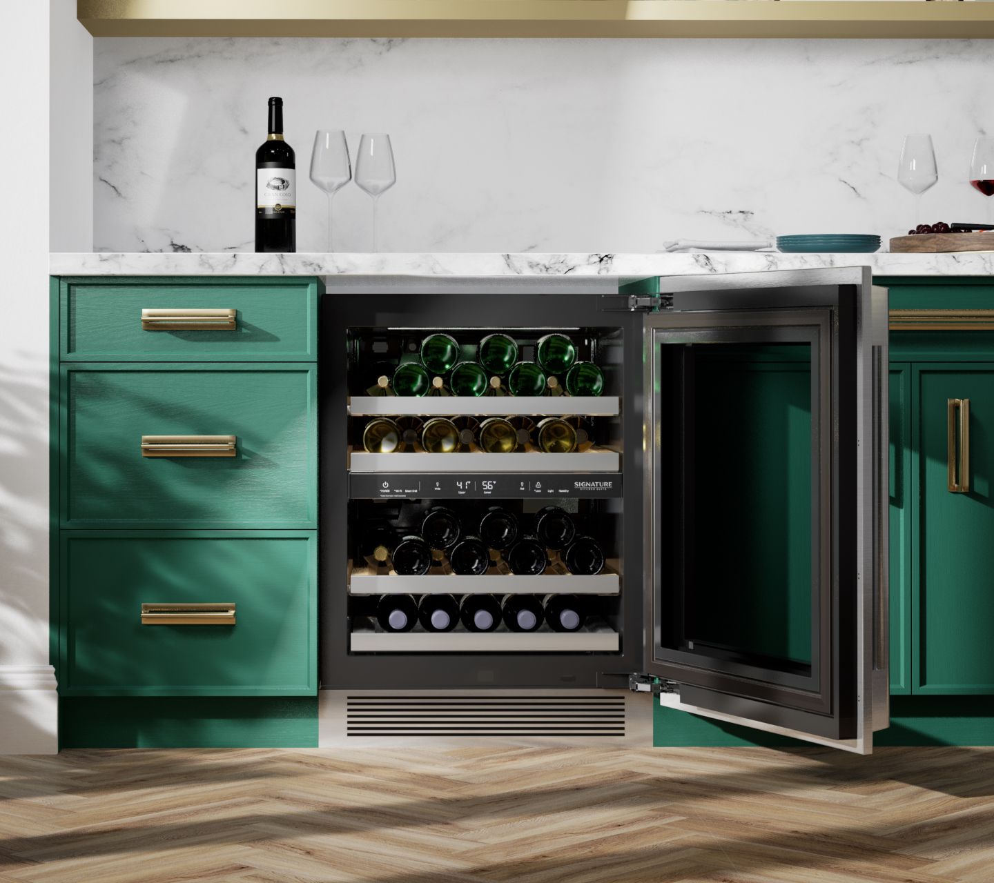 24-inch Built-in Undercounter Wine Refrigerator