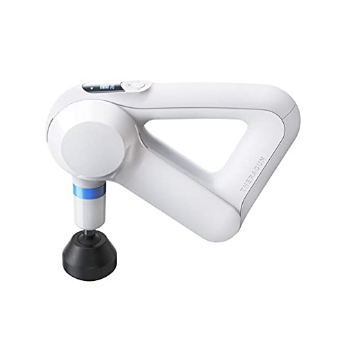 Theragun Elite Pistola de Masaje Muscular | 5 Cabezales | Velocidad Personalizable | Pantalla OLED | Masajeador de espalda, piernas & pies