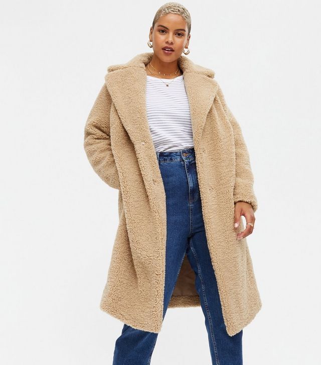 Plus size coat on sale with fur hood