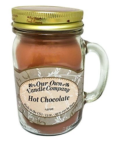 Hot Chocolate Mason Jar Candle