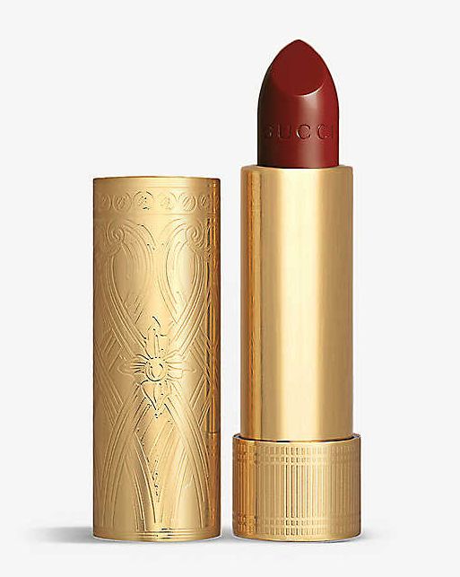 Rouge à Lèvres Satin Lipstick in 504 Myra Crimson