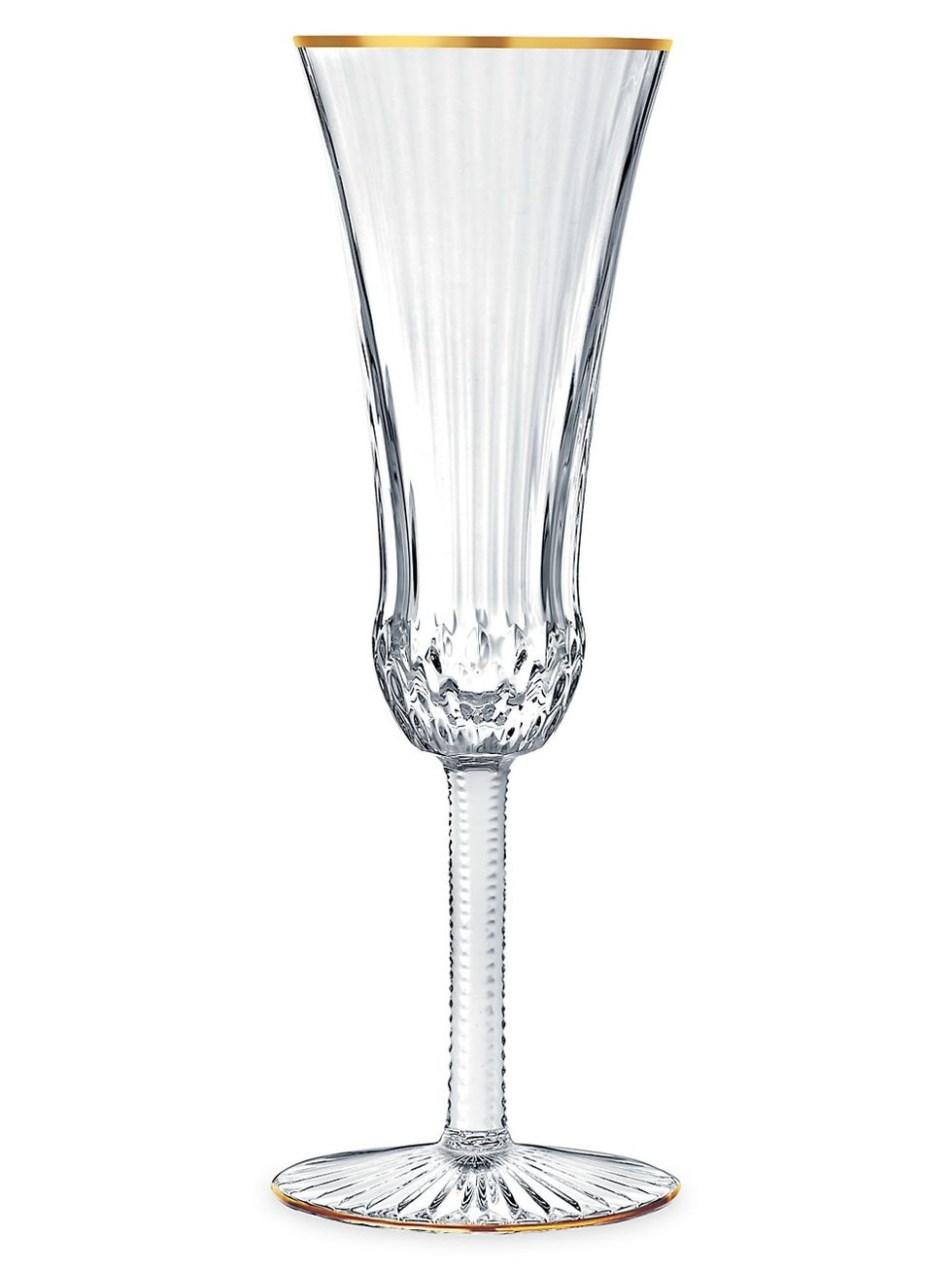 Apollo Filet Or Crystal Champagne Flute