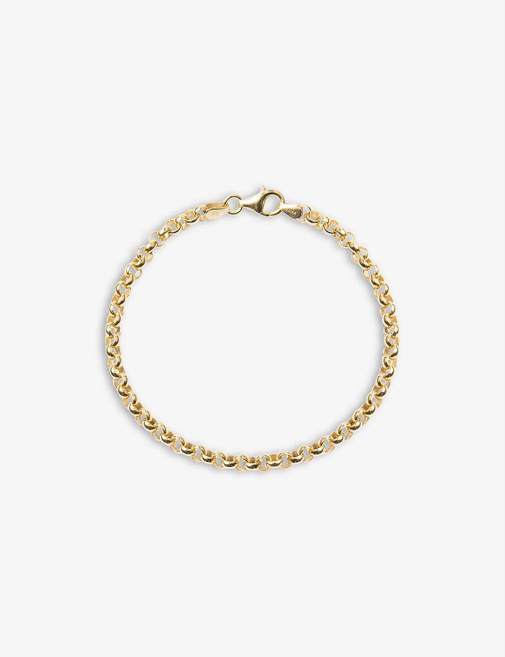 Jewels By Lux 14ky Oval ID Anchor Bracelet Jewels By Lux 14ky Oval ID Anchor Bracelet
