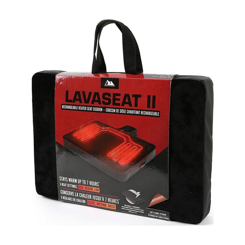 LavaSeat II Heated Fleece Seat Cushion