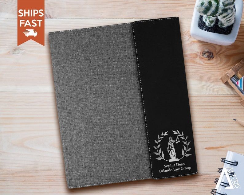 1632773551 gift ideas for lawyers personalized leather portfolio