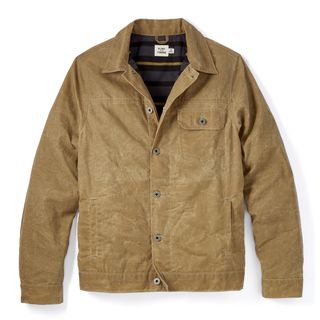 Flannel lined waxed trucker jacket (as seen in The Last of Us)