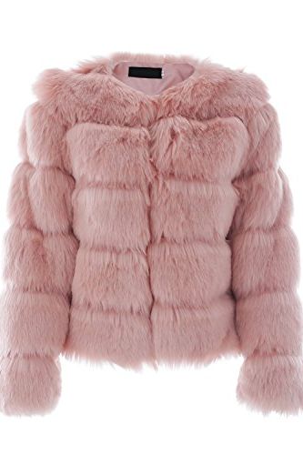 Fluffy Faux Fur Short Coat 