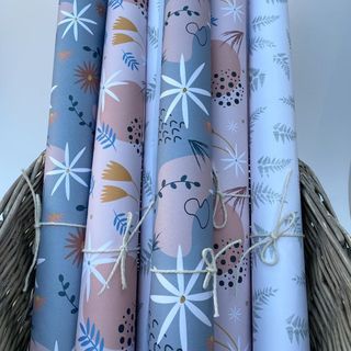 XL Recycled Eco Friendly Wrapping Paper Bundle 