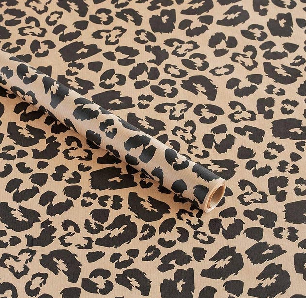 Recyclable Leopard Wrapping Paper