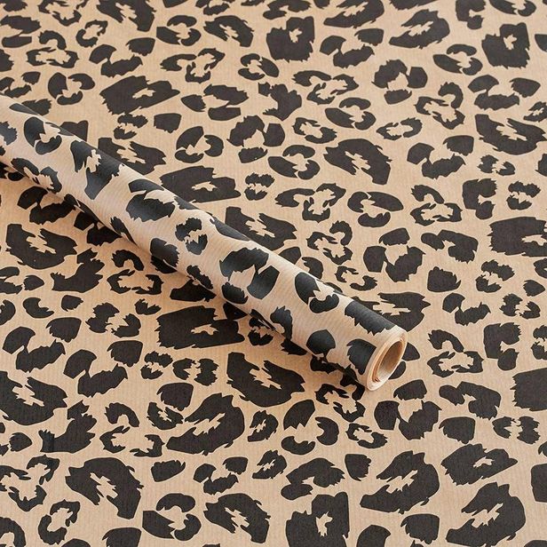 Recyclable Leopard Wrapping Paper